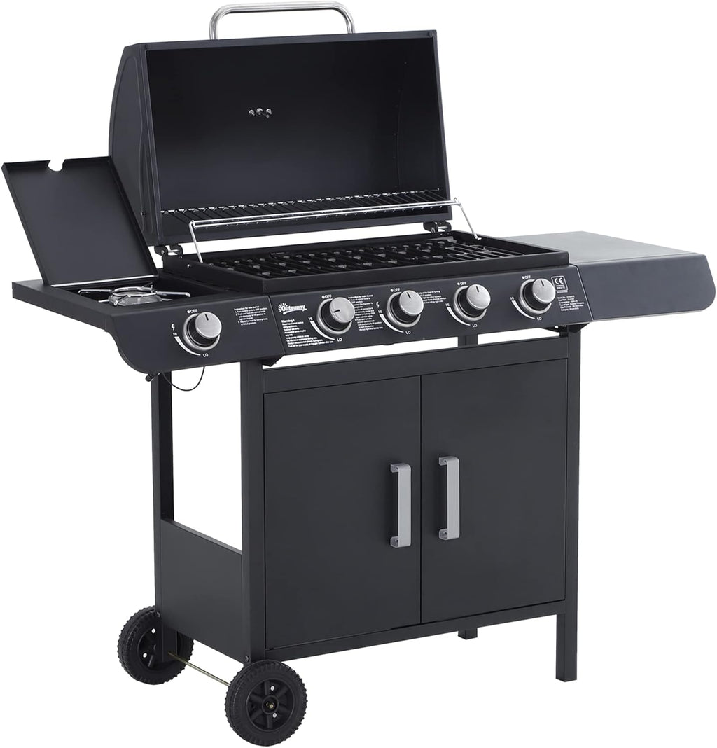 4+1 Burner Gas BBQ Grill