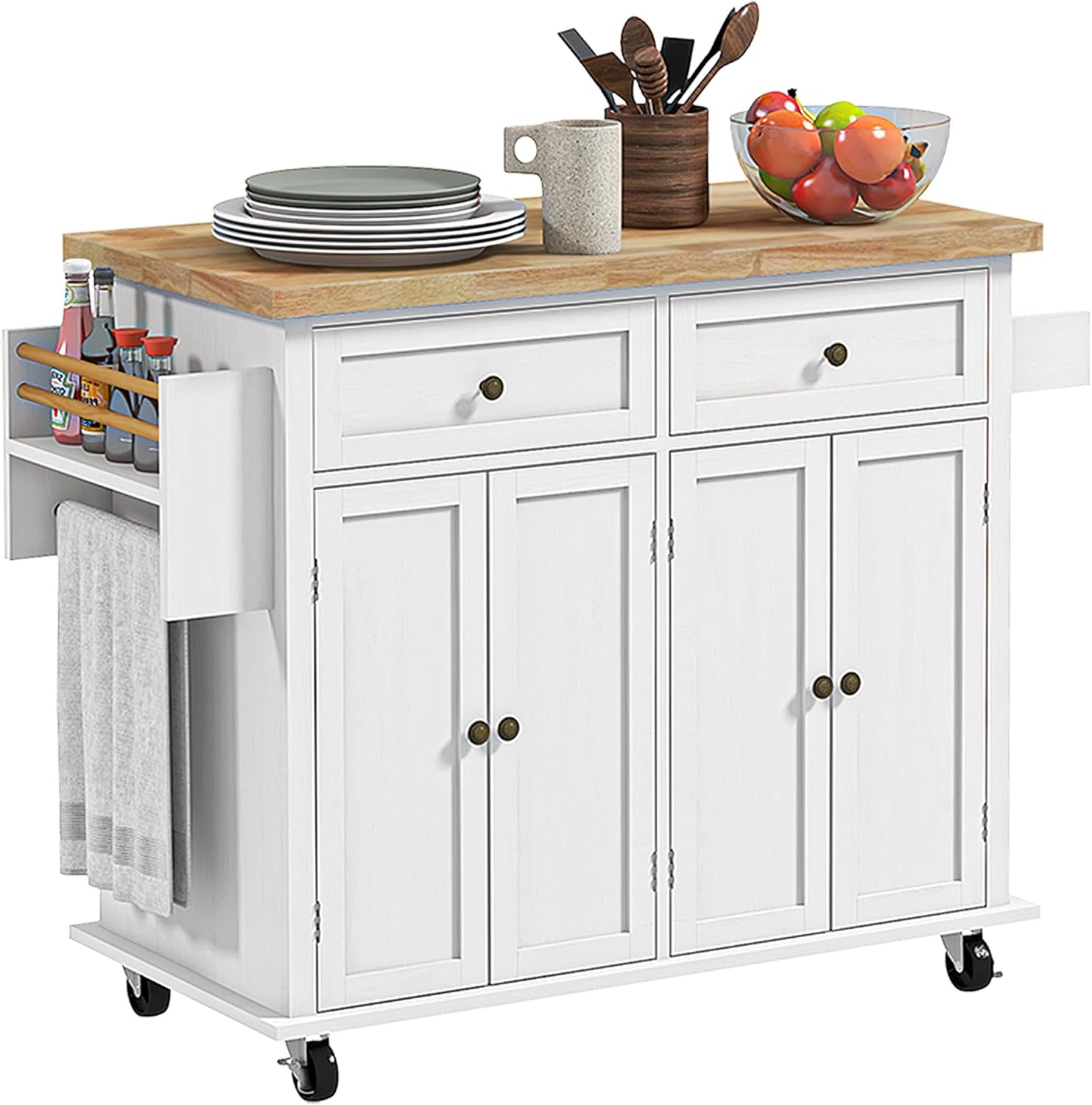 Kitchen Island on Wheels