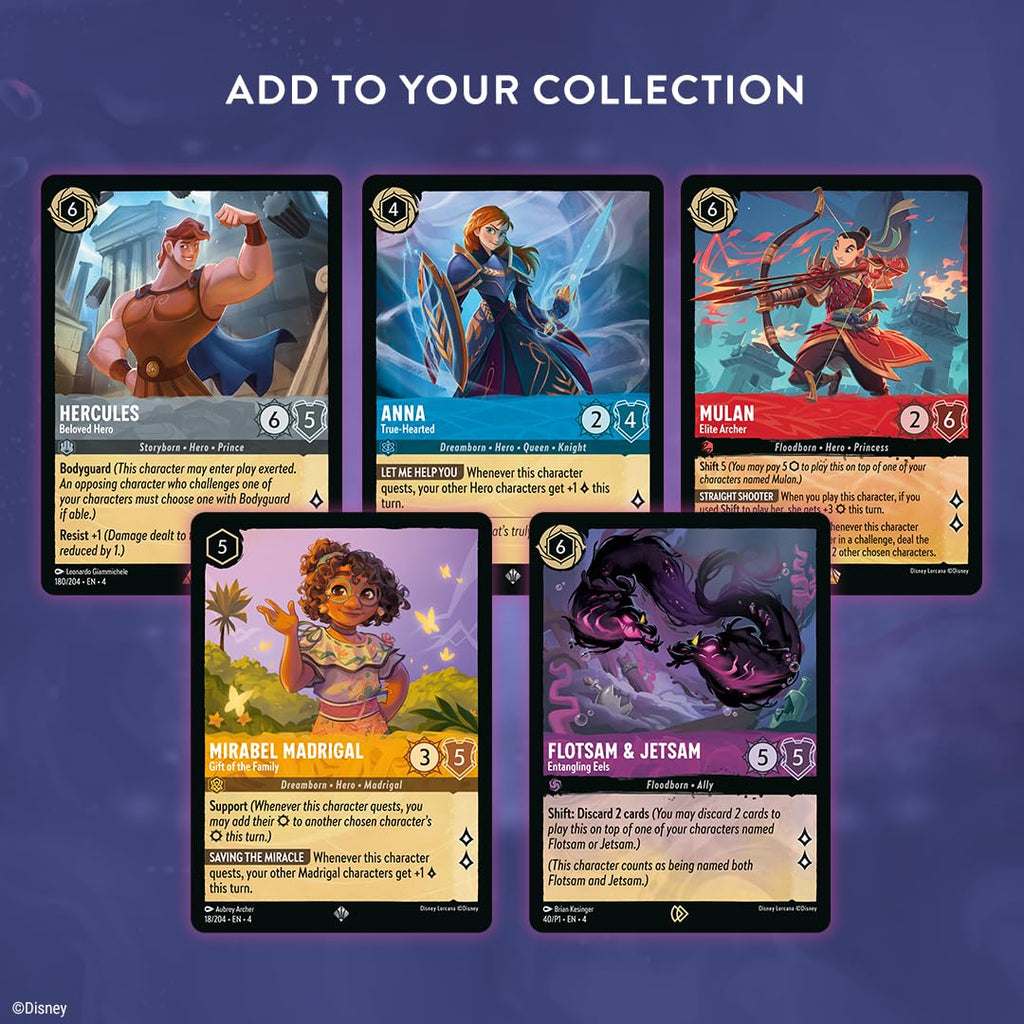 Lotus | Disney Lorcana TCG: Ursula's Return Booster Pack Display