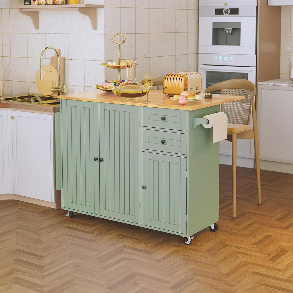 Kitchen Island on Wheels