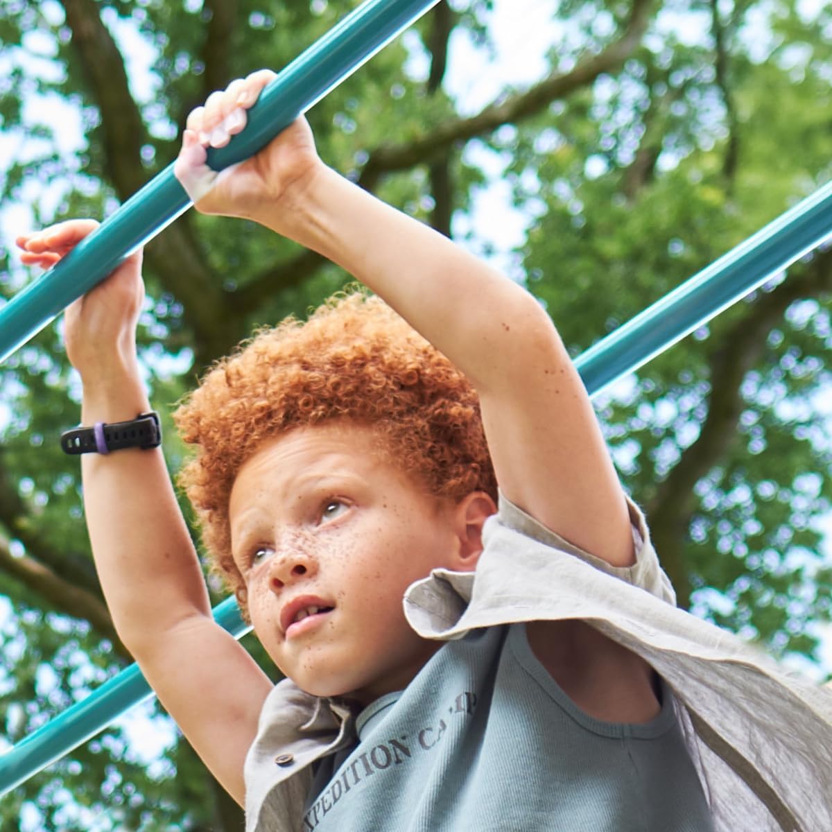 Outdoor Metal Climbing Frame with Monkey Bars