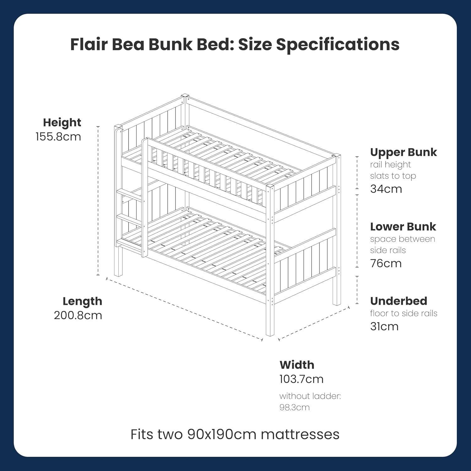 Single Bunk Bed