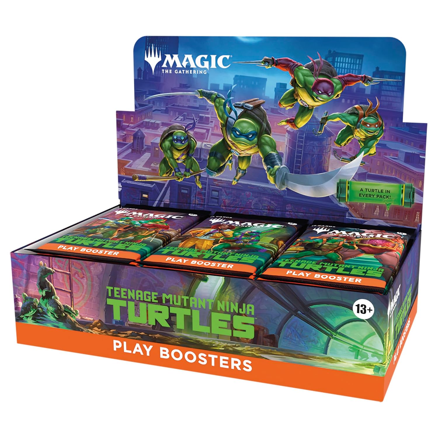 Lotos | Wojownicze Żółwie Ninja - Kolekcjonerski Booster Box