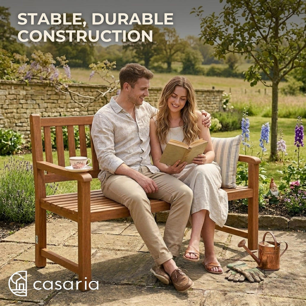 3 Seater Wooden Garden Bench