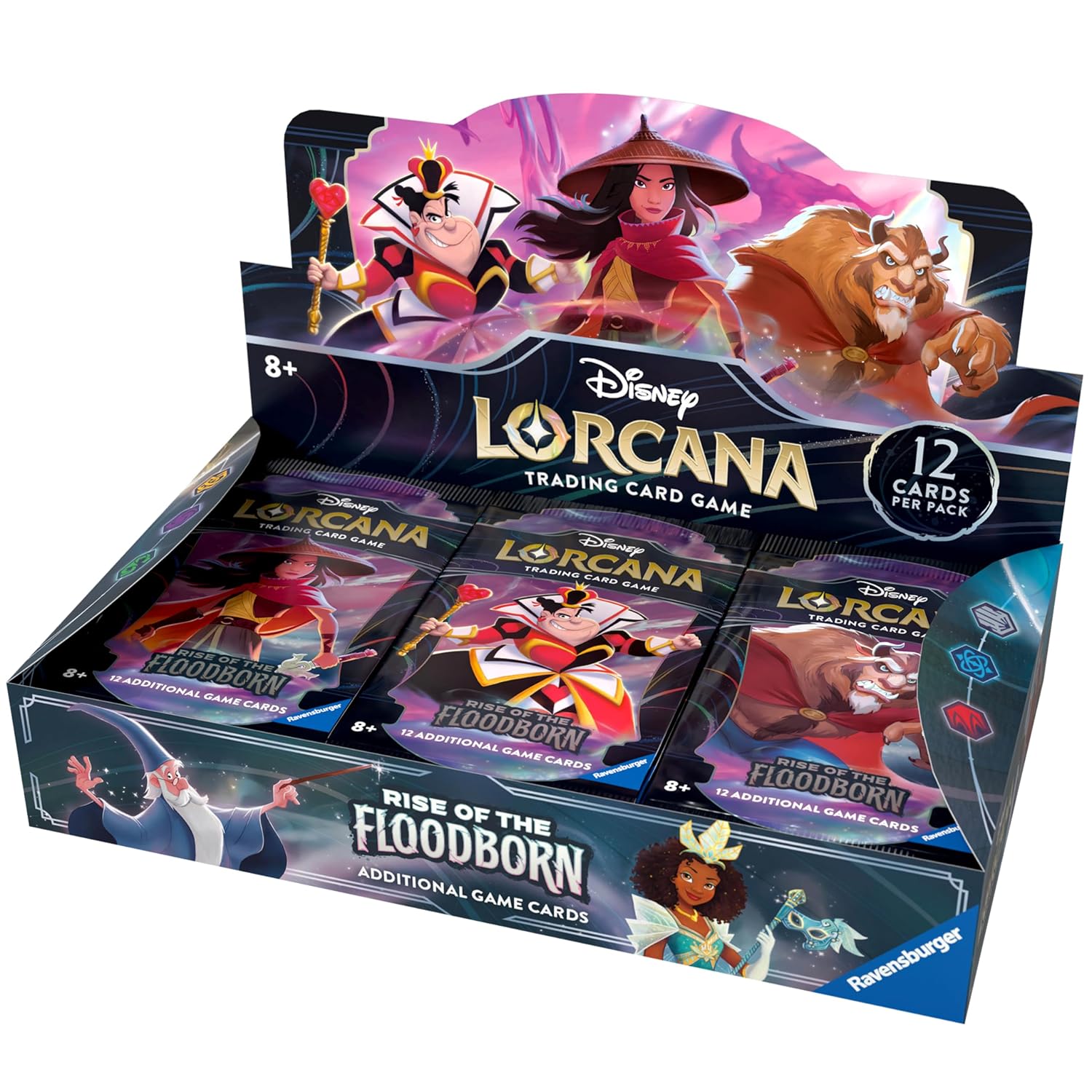 Lotus | Disney Lorcana TCG: Rise of the Floodborn Ekspozytor z boosterami