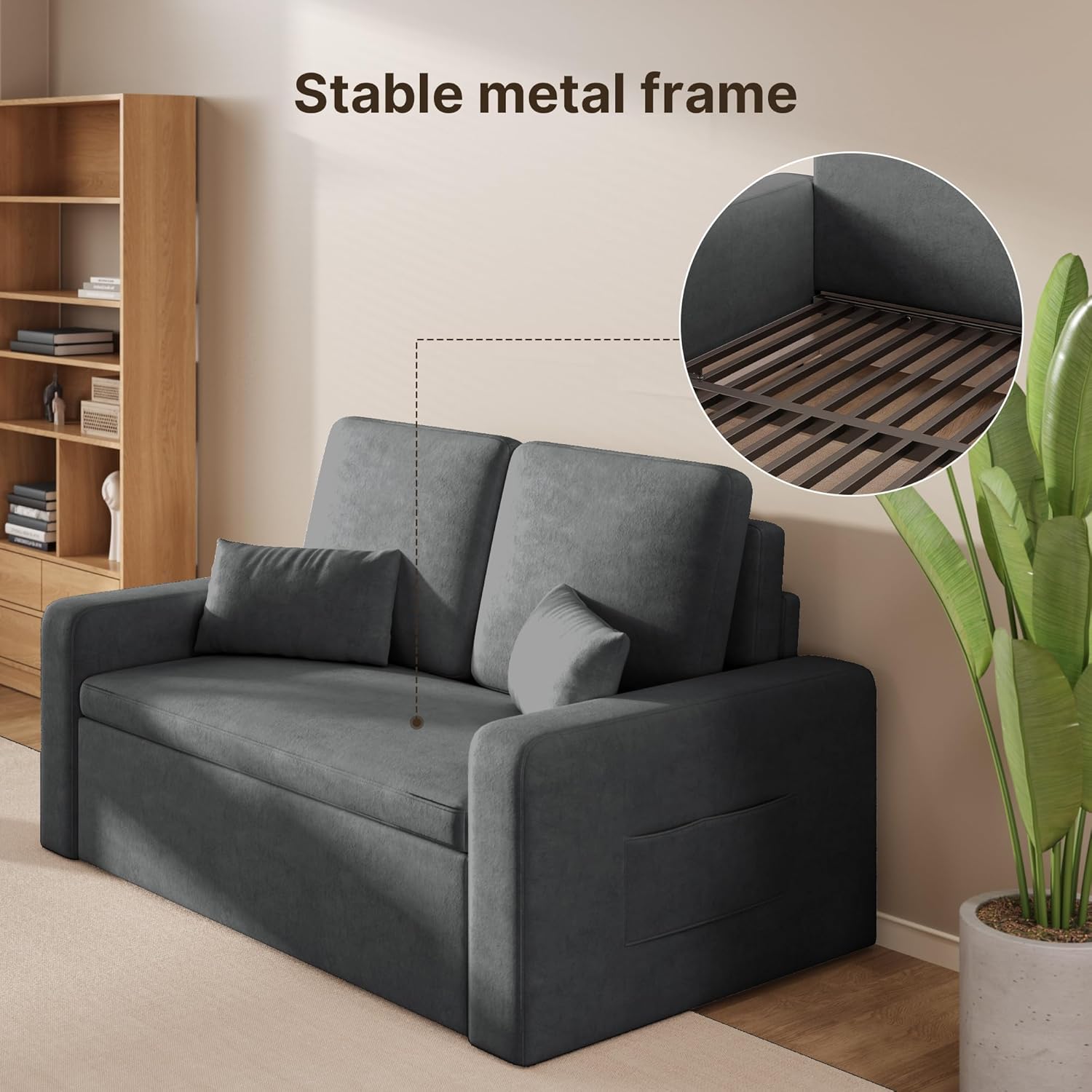 2-Seater Sofa Bed
