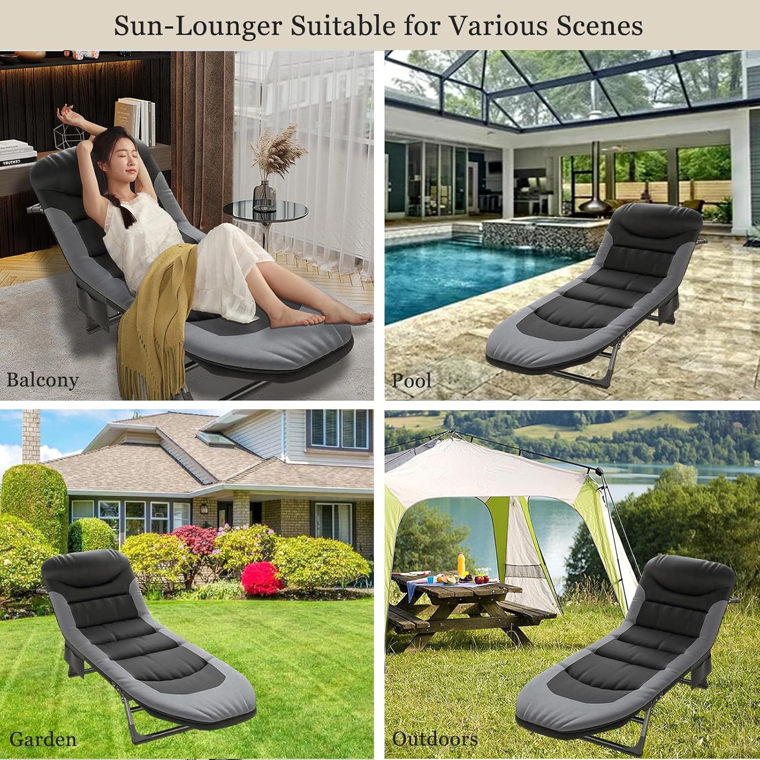 Foldable Sun Lounger