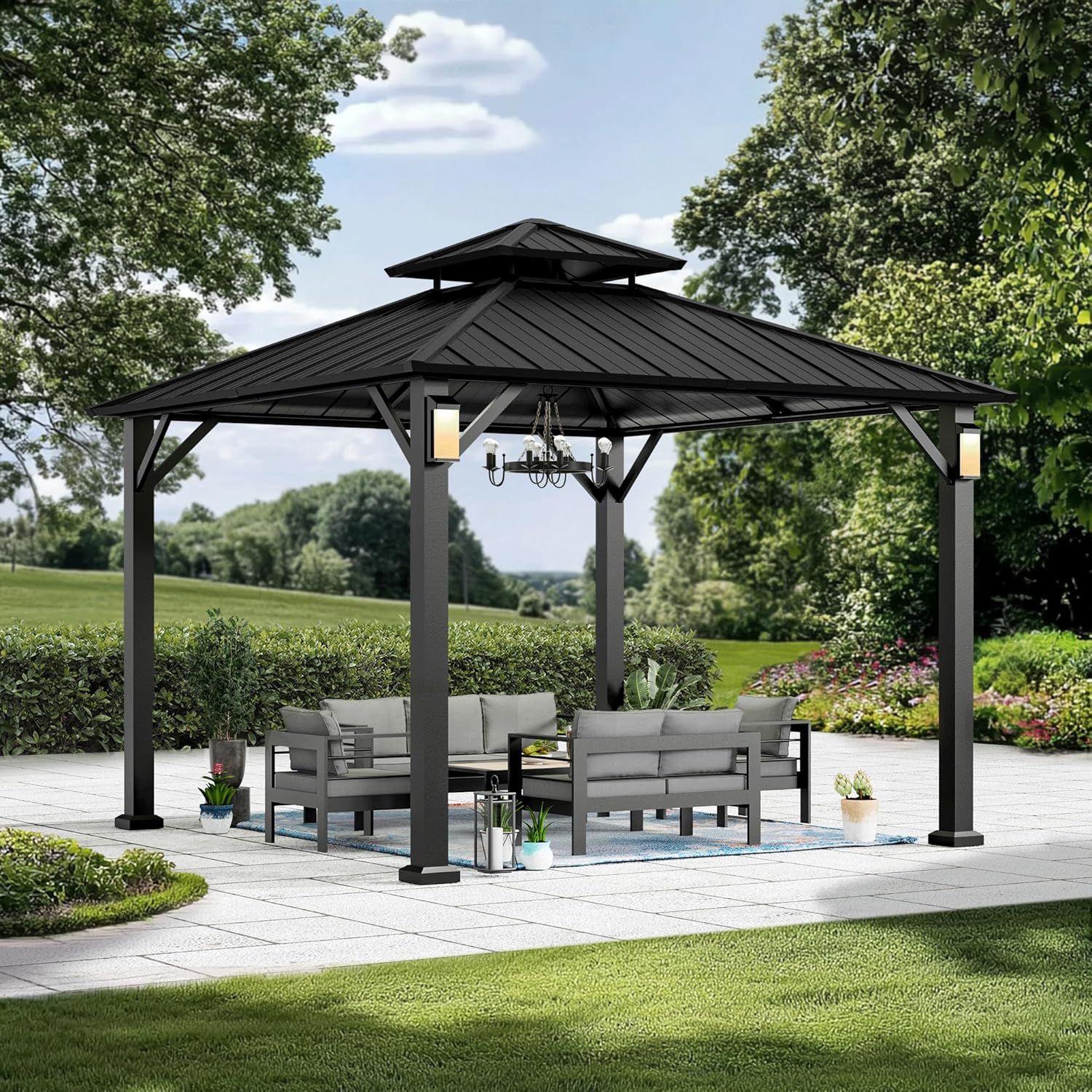 Hardtop Gazebo 3 x 3m