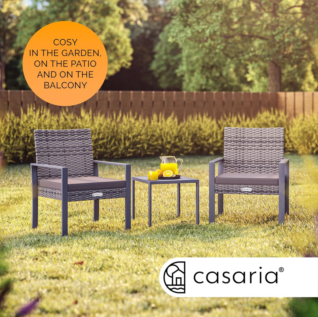 3pc Garden Furniture Lounge Set